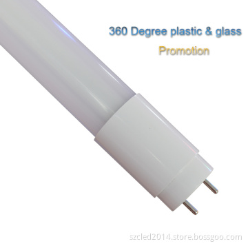 100-240VAC 18W Plastic LED T8 Tube Light